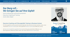 Desktop Screenshot of kasparconsulting.ch